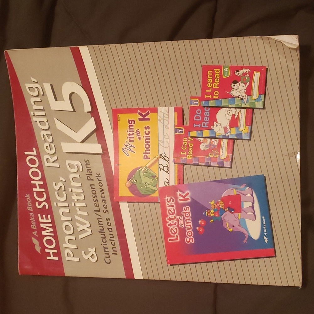 Abeka K5 homeschooling book